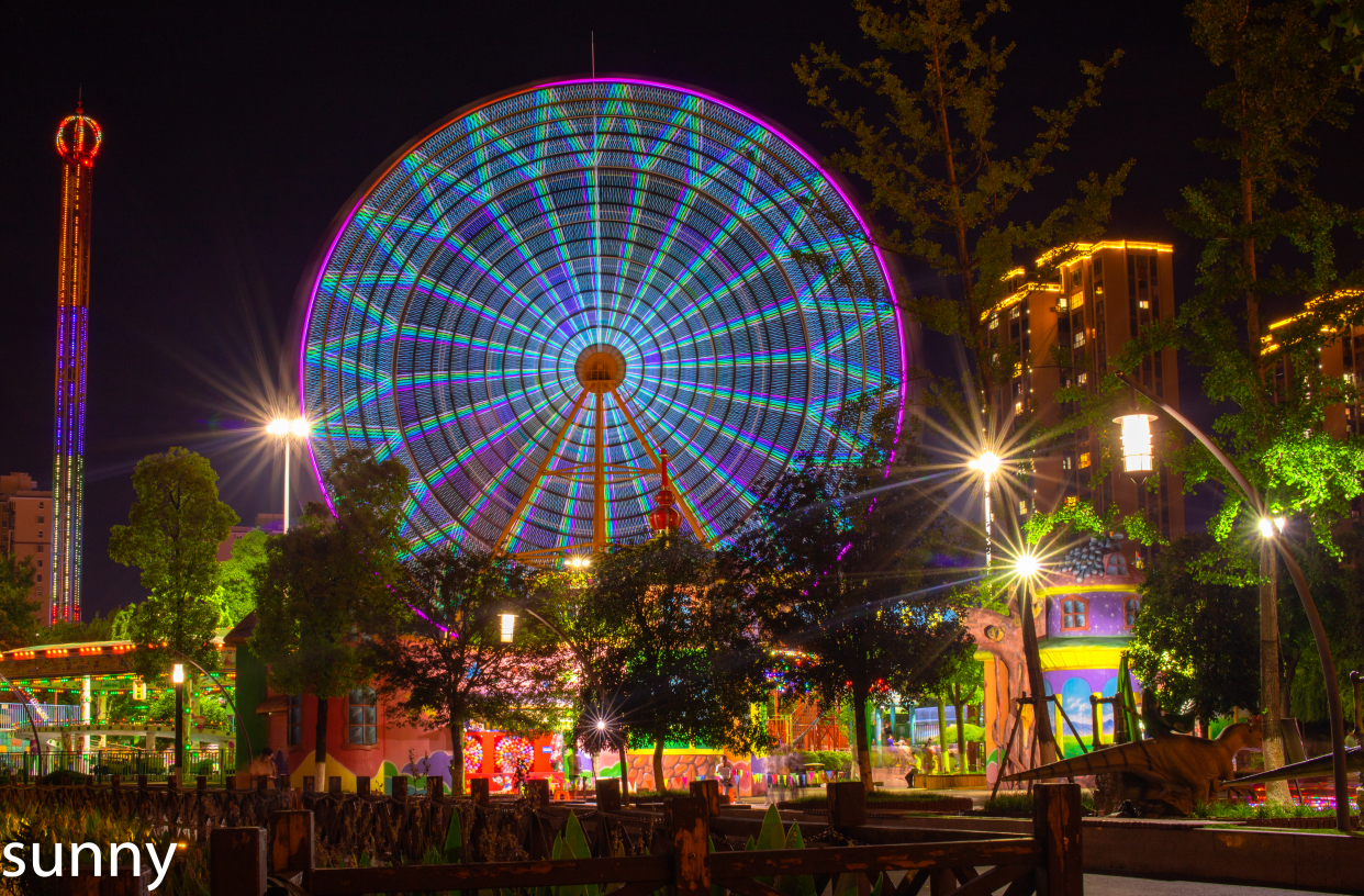 常德市夜景 浪漫城市