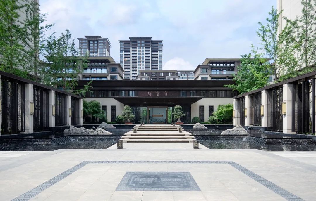 成都新希望·锦官府住宅景观实景图