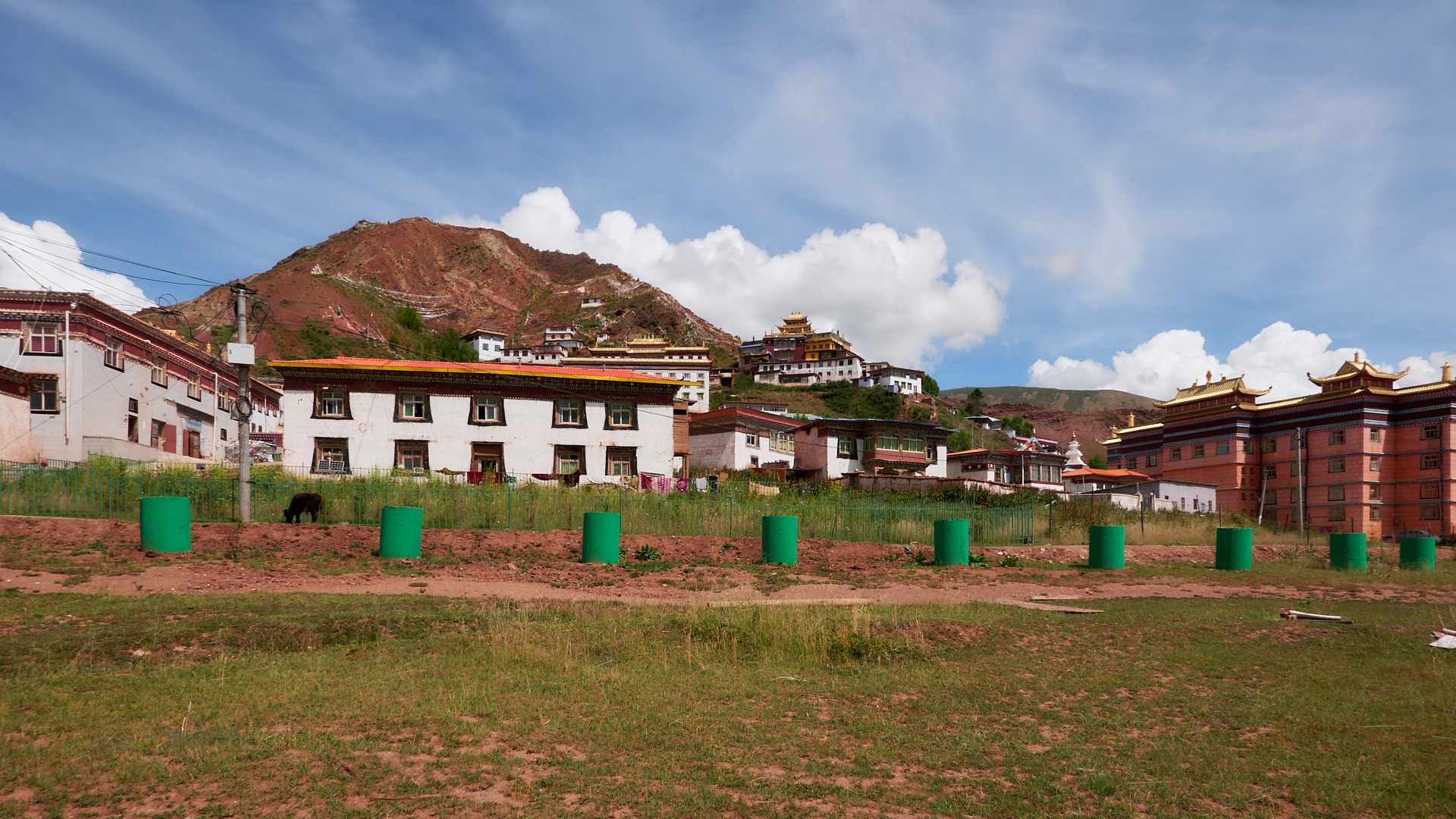 扁担舟旅行摄影《琼布丁青寺的日记》