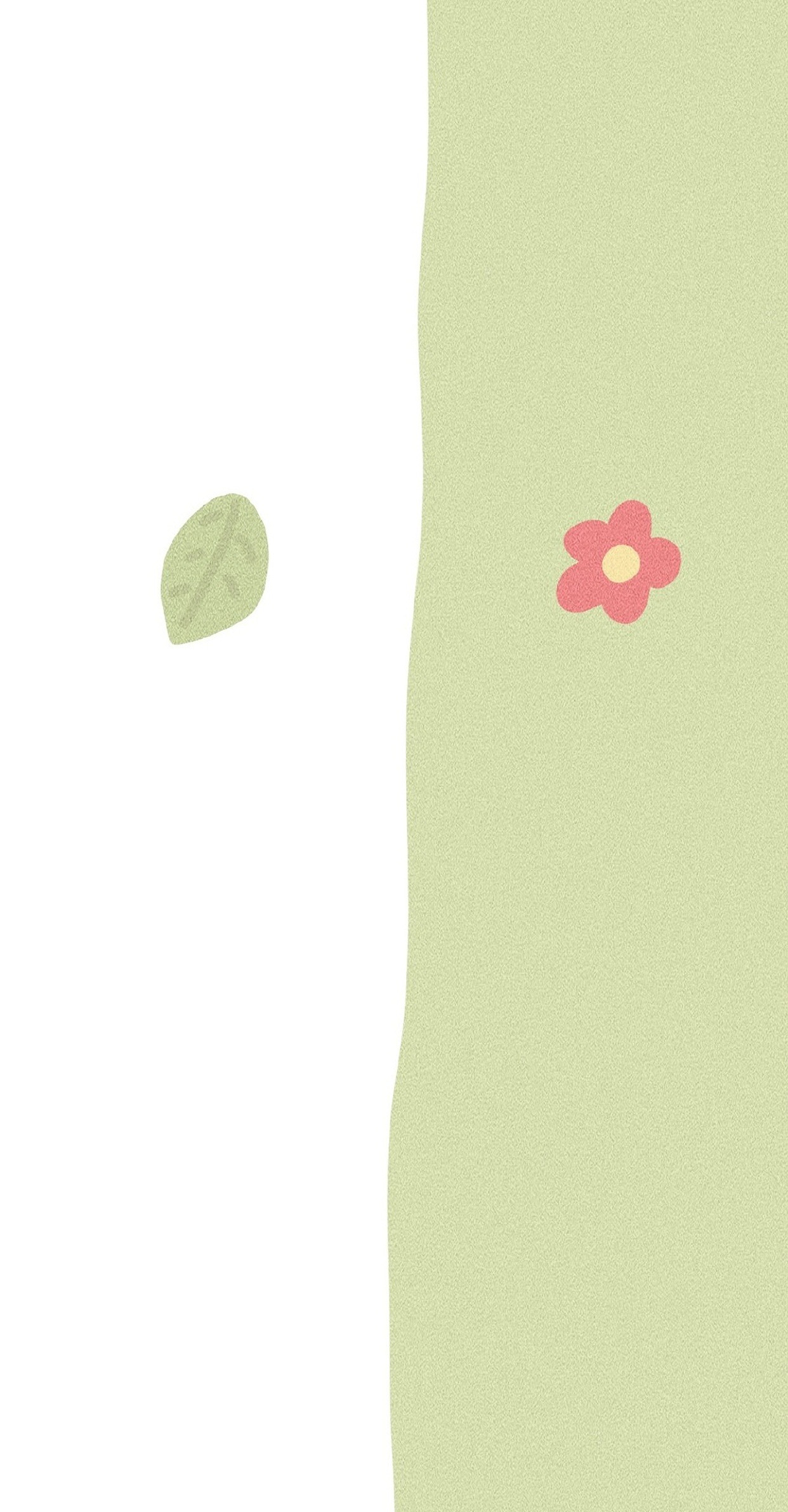 聊天背景图(6),清新可爱卡通左右分区式