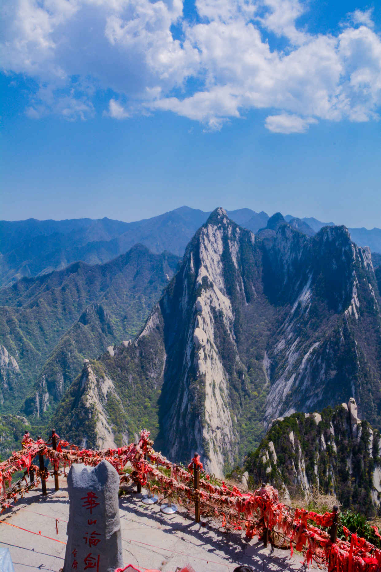 西岳华山南峰行摄