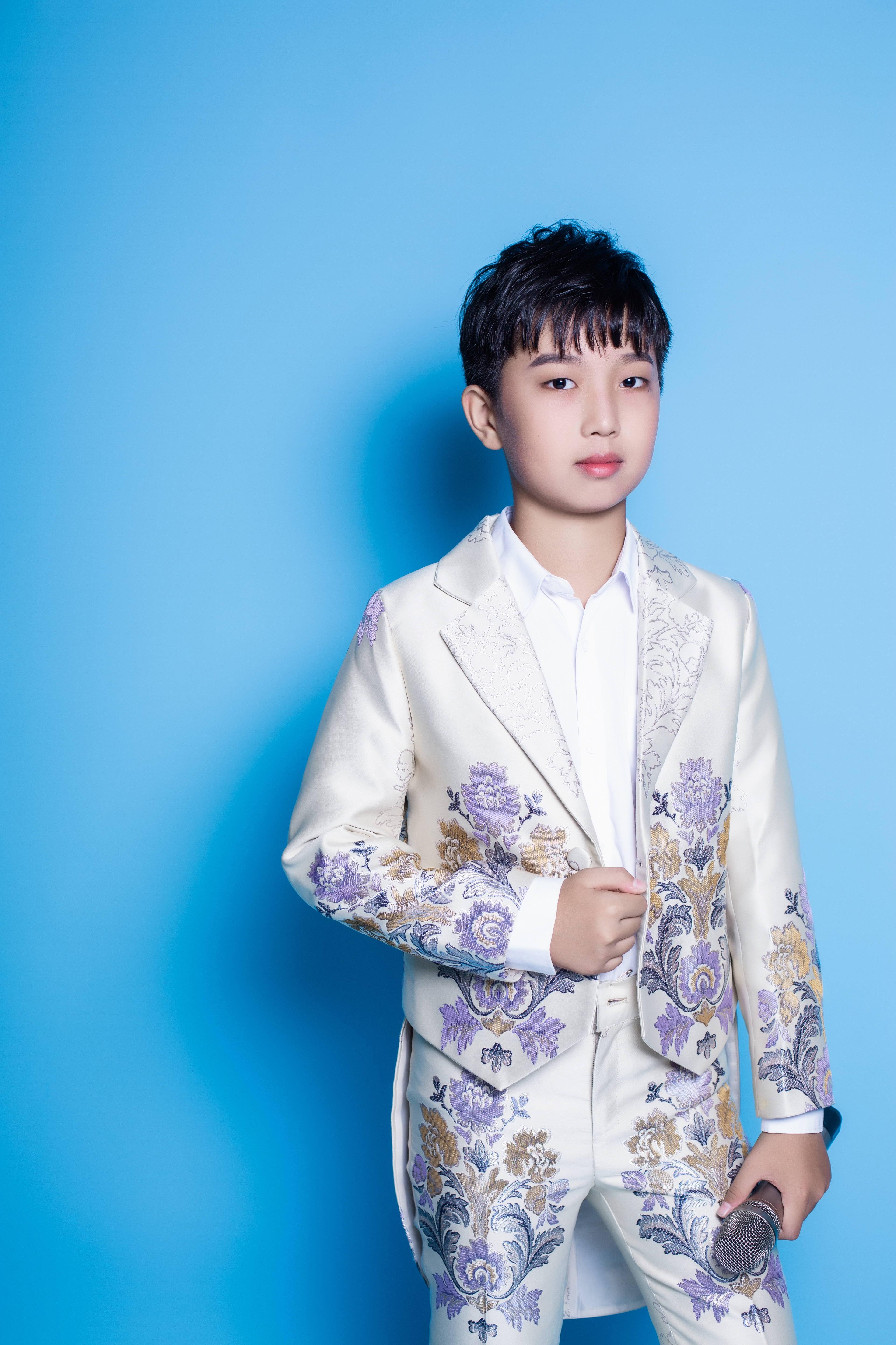 搏语童音少儿声乐小童星李禹辰近照小帅哥曝光