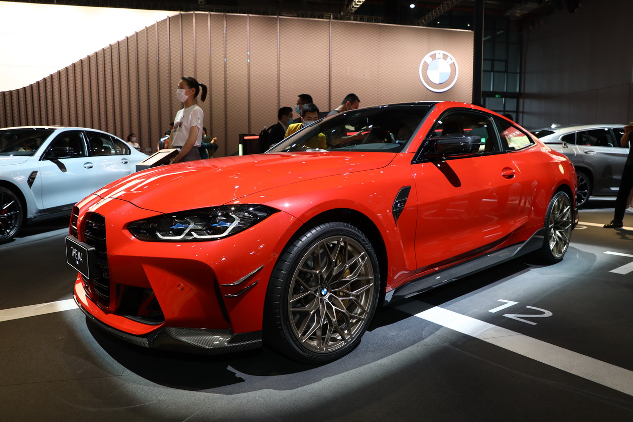 2021上海车展实拍:宝马m4