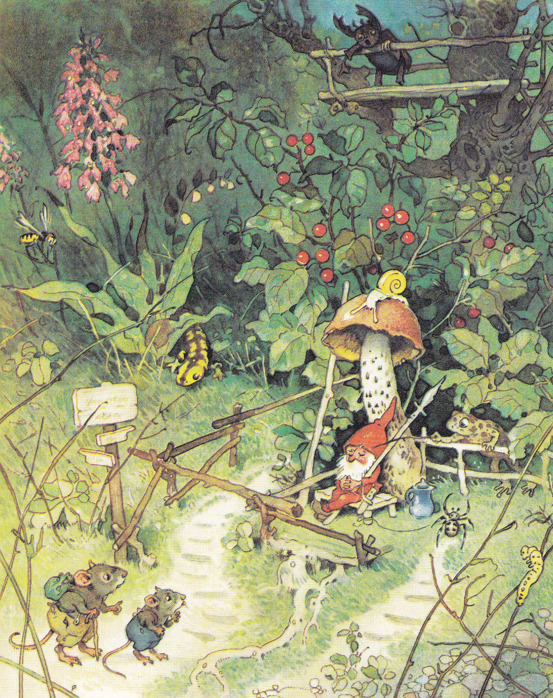 小人国奇遇记 绘本画家erich heinemann