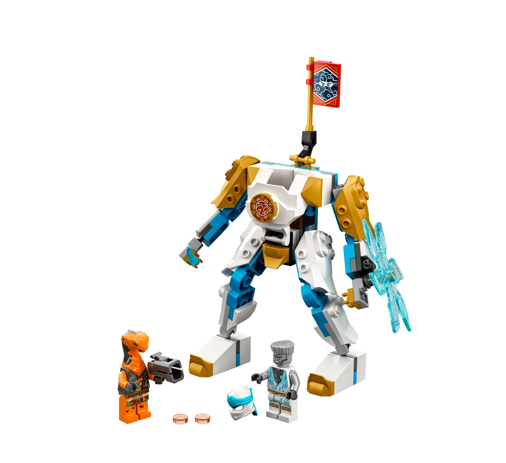 乐高幻影忍者赞的强劲机甲 evo 图鉴