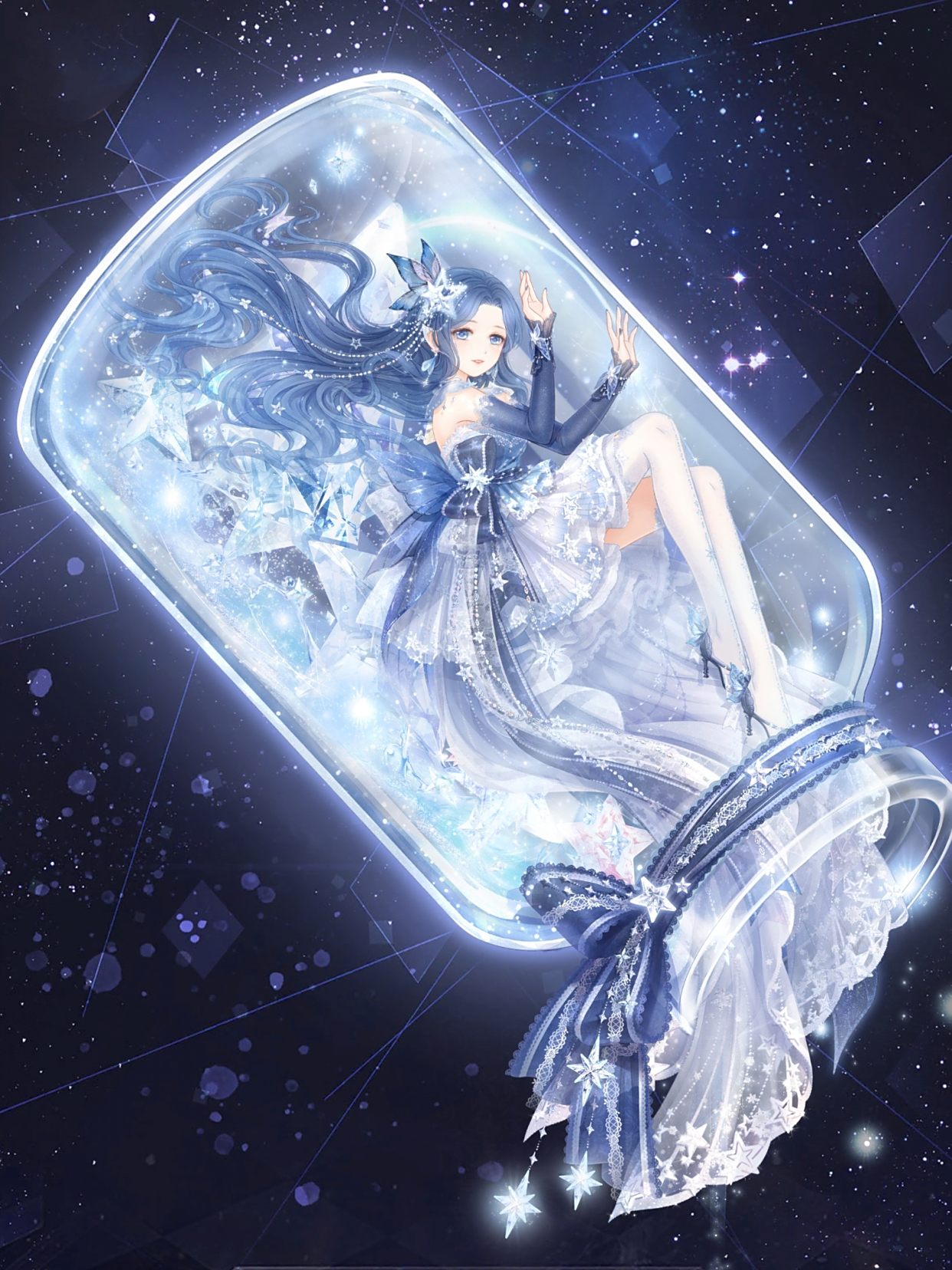 奇迹暖暖:"蓝瓶子"活动今晚结束,吃我一组美图安利