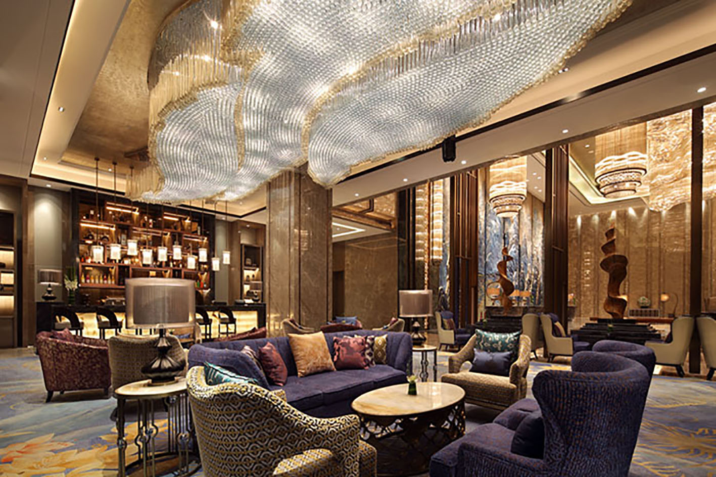 柳州酒店软装之柳州酒店软装设计(柳州富力万达嘉华酒店软装)