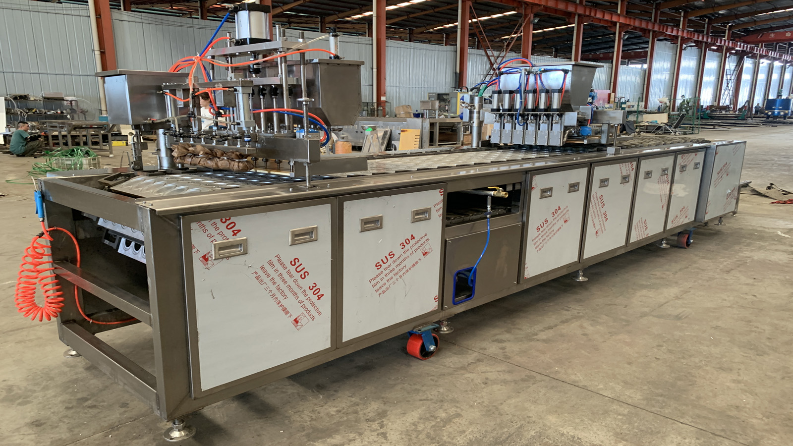 大型全自动蛋饺机半自动翻模蛋饺机