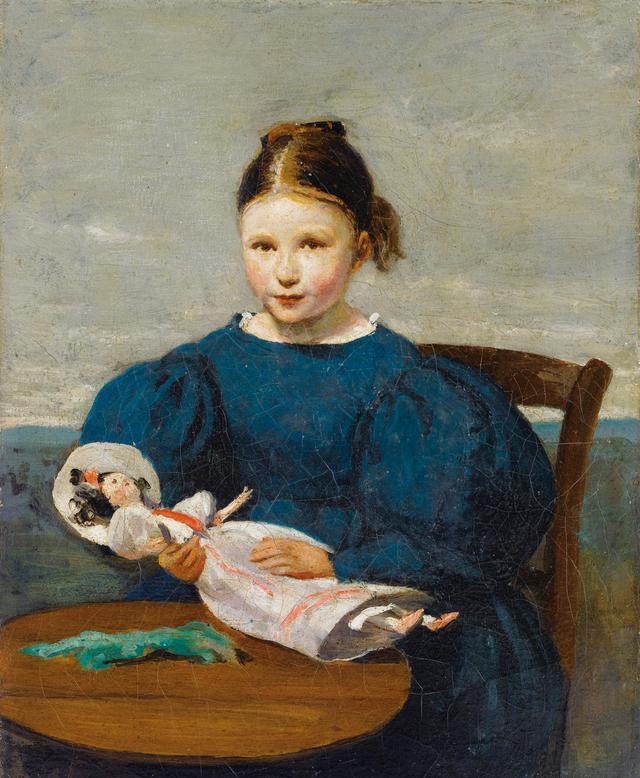 法国画家柯罗( camille corot,1796-1875) 优秀人物画欣赏