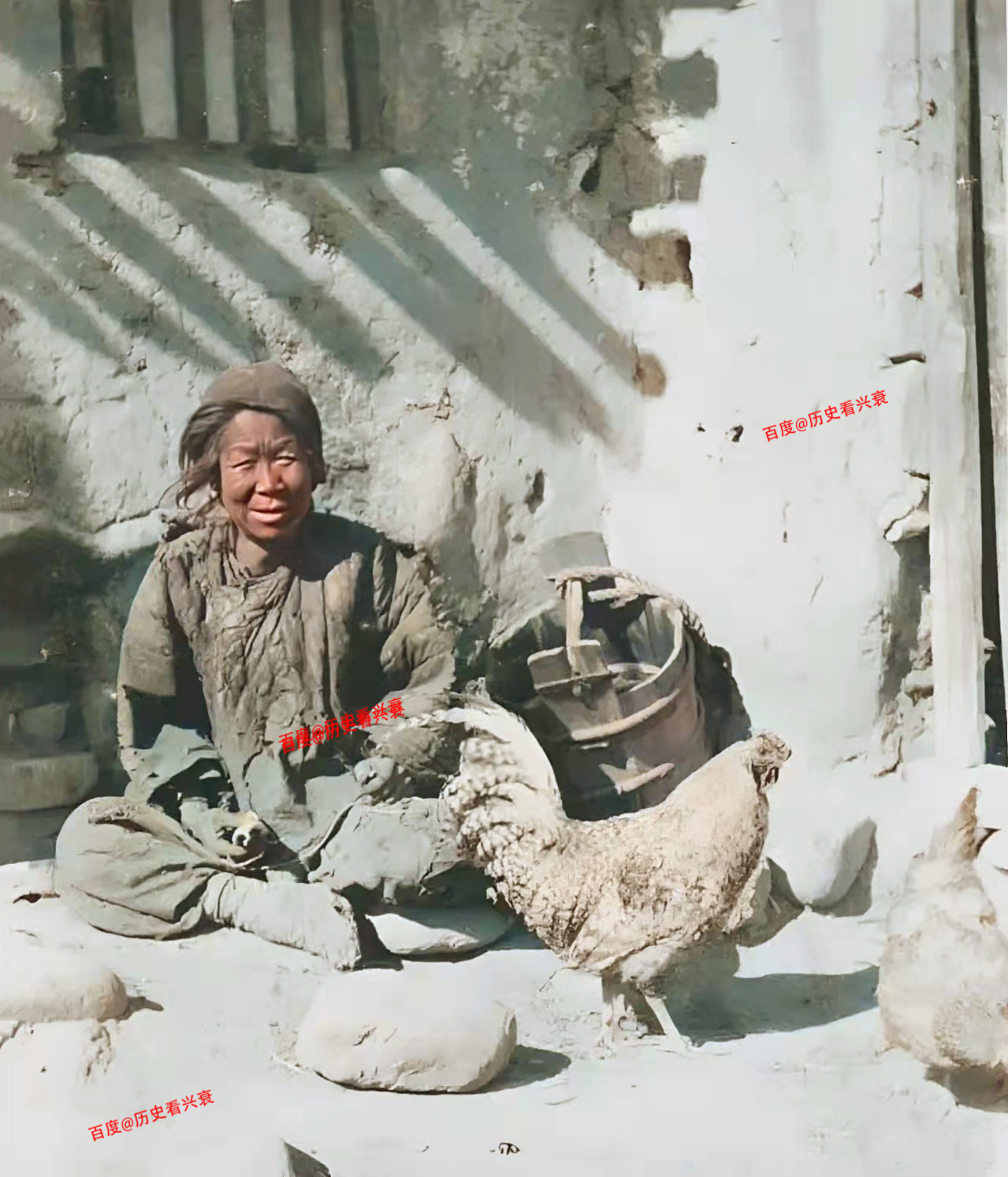 一组清朝穷人的老照片,看完让人心痛