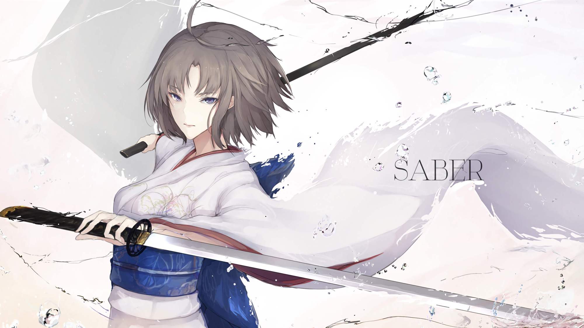 fgo美圖壁紙——兩儀式(saber)