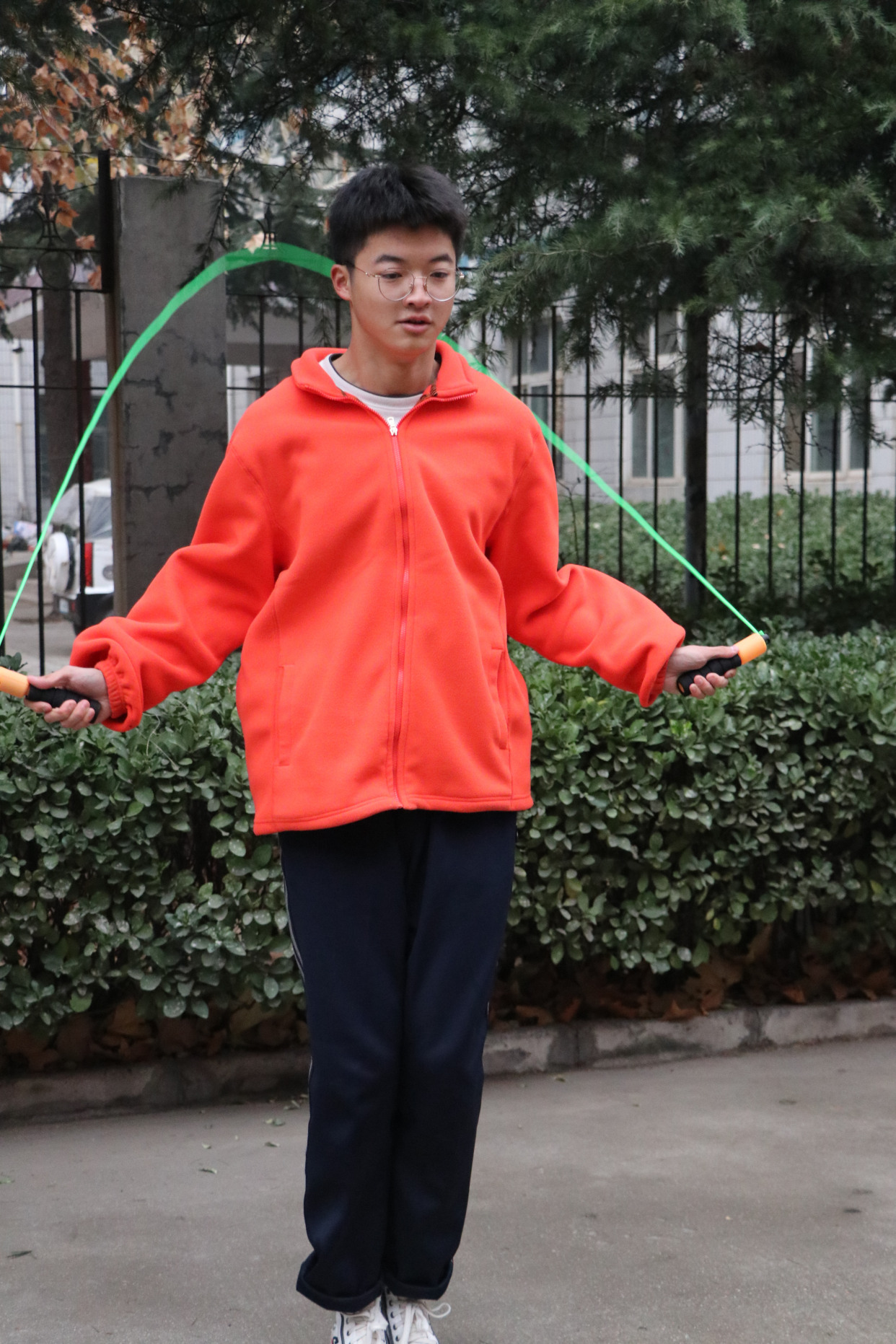 石家庄同越高级中学学生活动-跳绳比赛