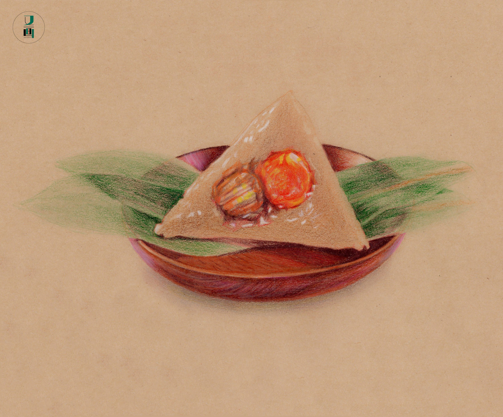 彩铅 粽子 系列 合集