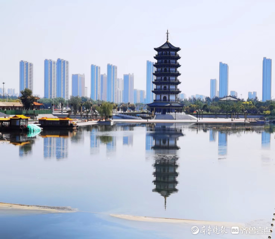 网红打卡地,齐河大清河风景区