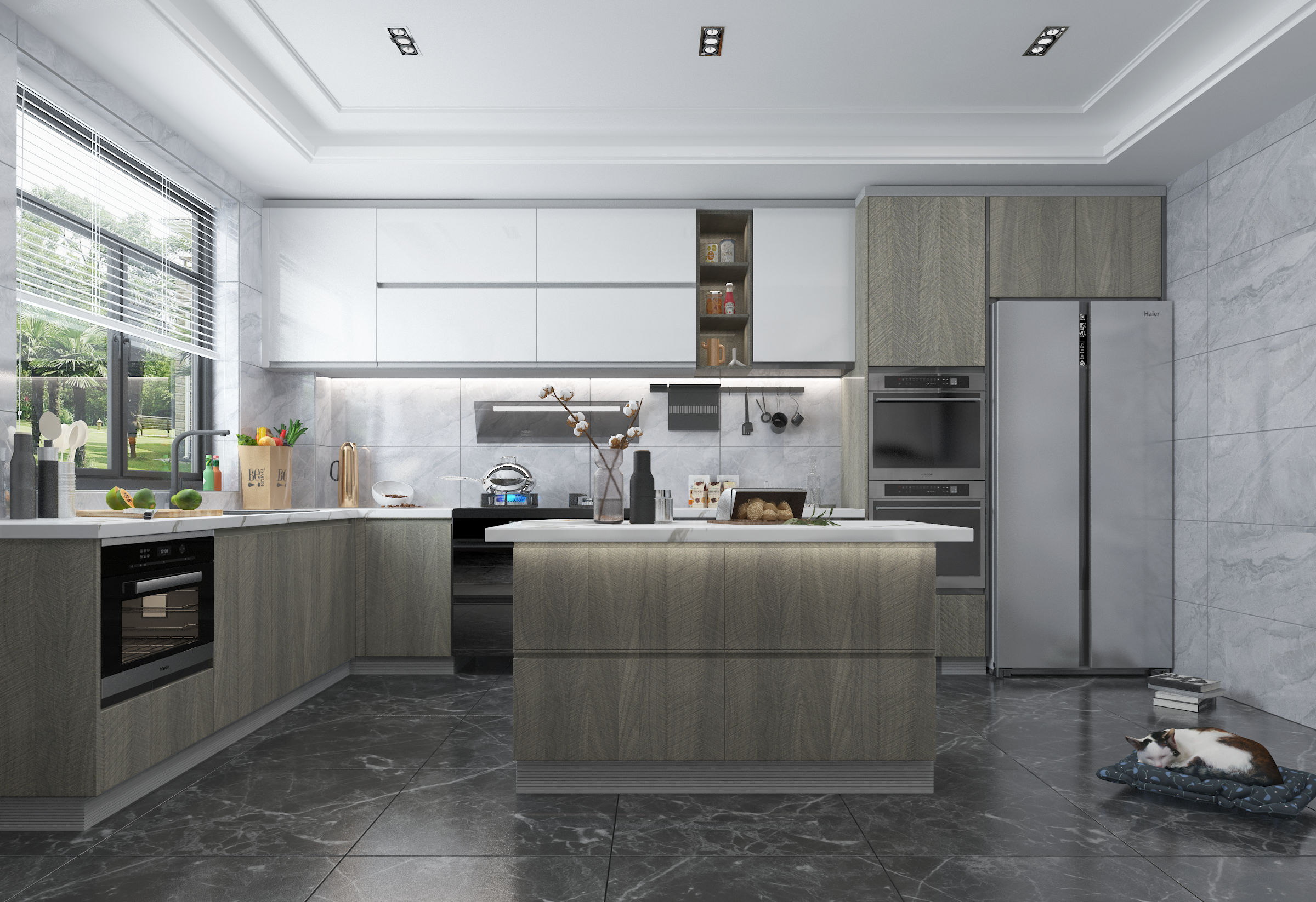 现代简约舒适惬意住宅|精艺良木