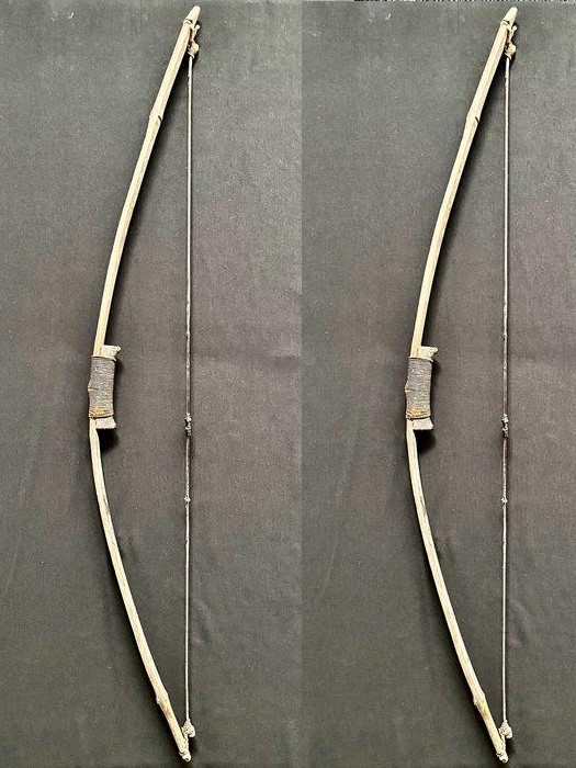 印度短弓!既可以射箭,也可以发射弹丸,对付飞禽有奇效