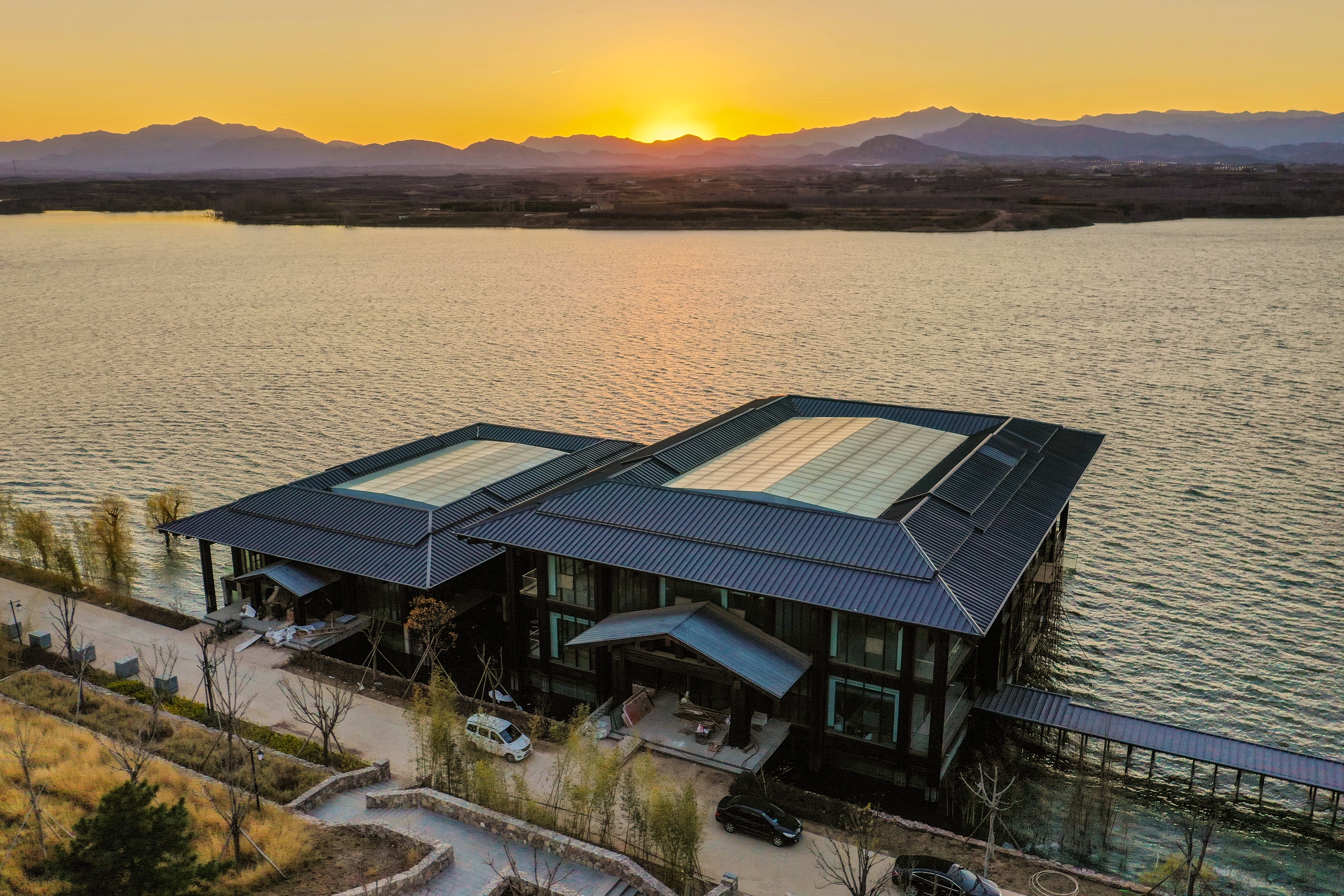 栖心湾康养度假小镇美景分享·黄昏