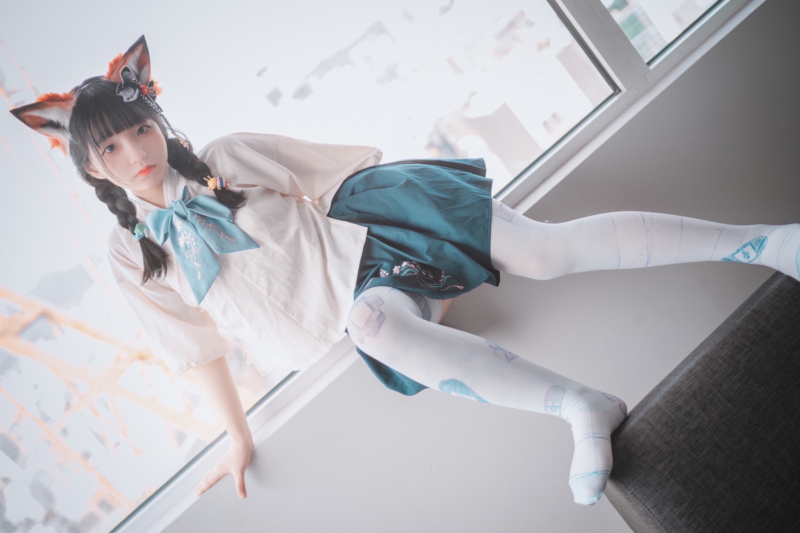 cosplay欣赏丨狐娘jk·kitune in hanfu丨jenny
