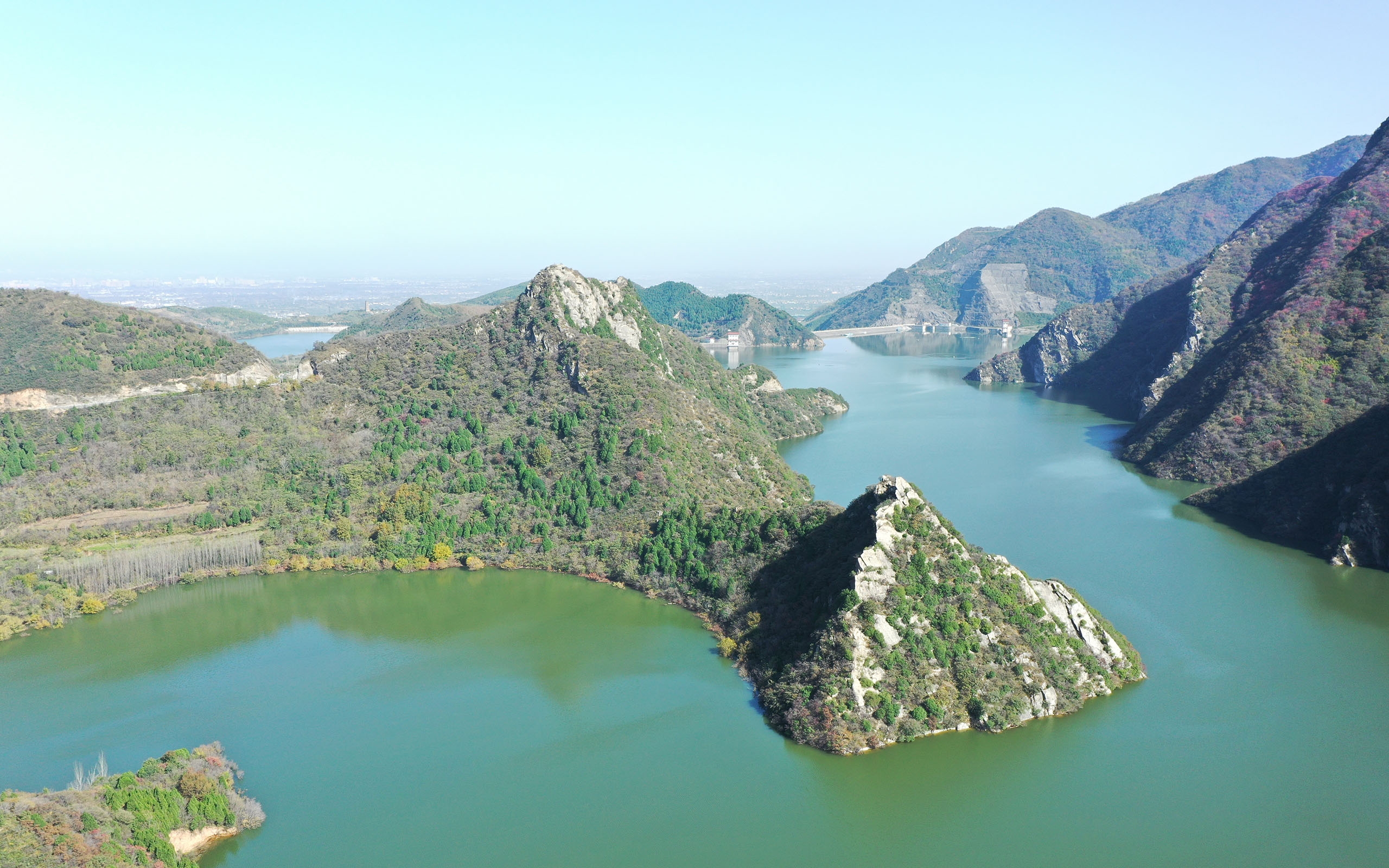 西安黑河水库:山清水秀,美景迷人
