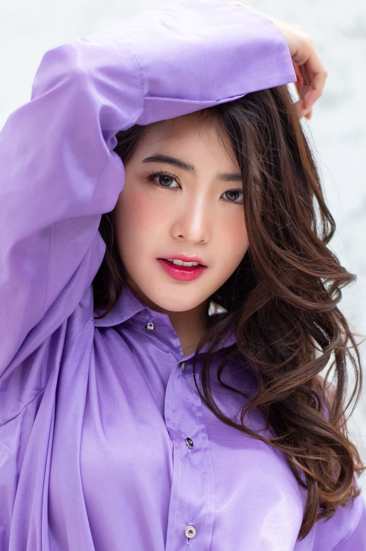 靓丽美女,有一双会说话的大眼睛