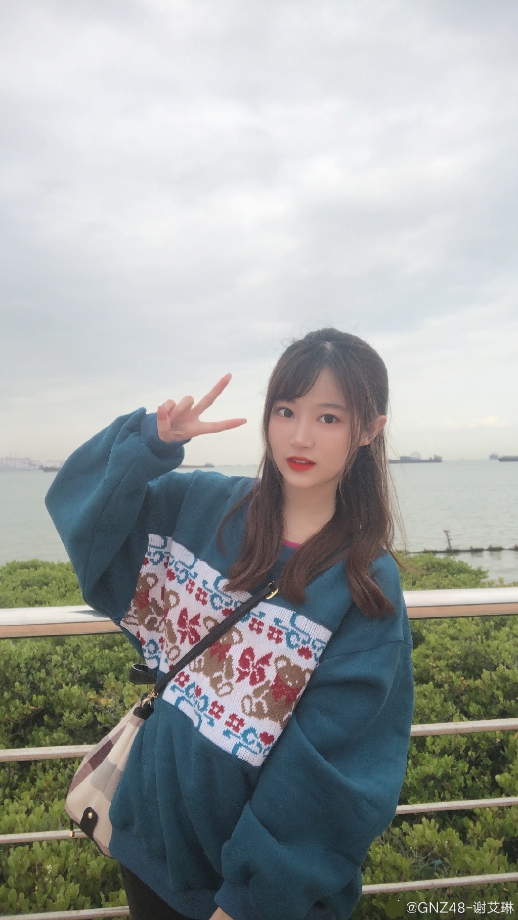 偶像女团gnz48成员谢艾琳美照欣赏