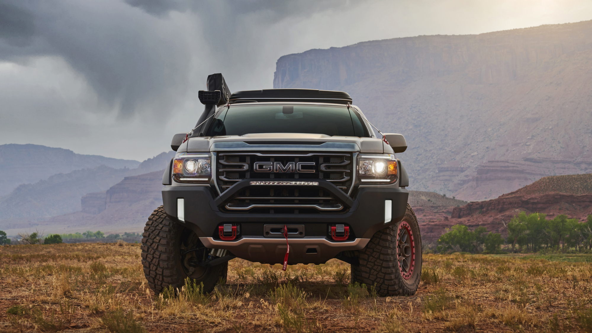 gmc canyon at4 ovrlandx 越野概念车