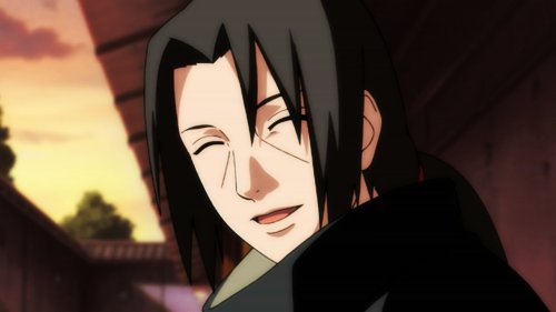 鼬神难得的几个微笑瞬间