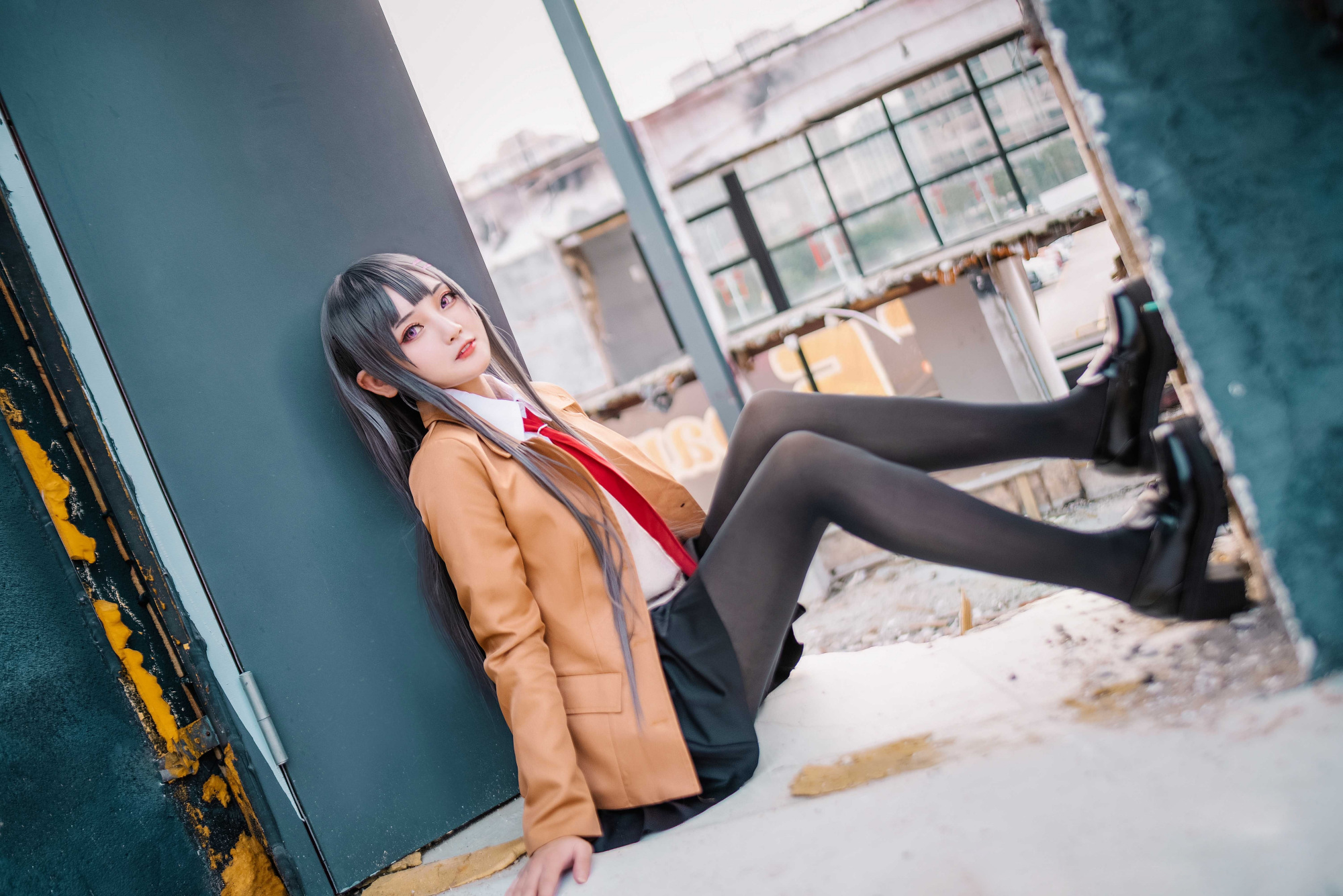 漫展现场,蕾姆姐妹的花嫁!黑丝麻衣学姐,旗袍穹妹,你好了吗?