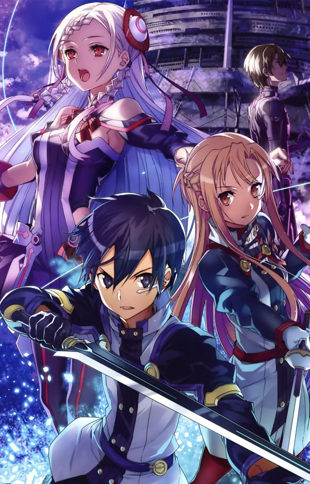 《刀剑神域》动漫手机壁纸分享,经典人物造型,回忆美好时刻