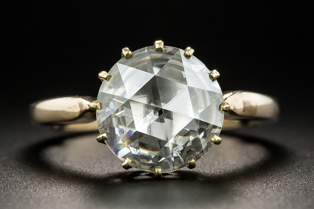 玫瑰形切工钻石,是一种别样的存在