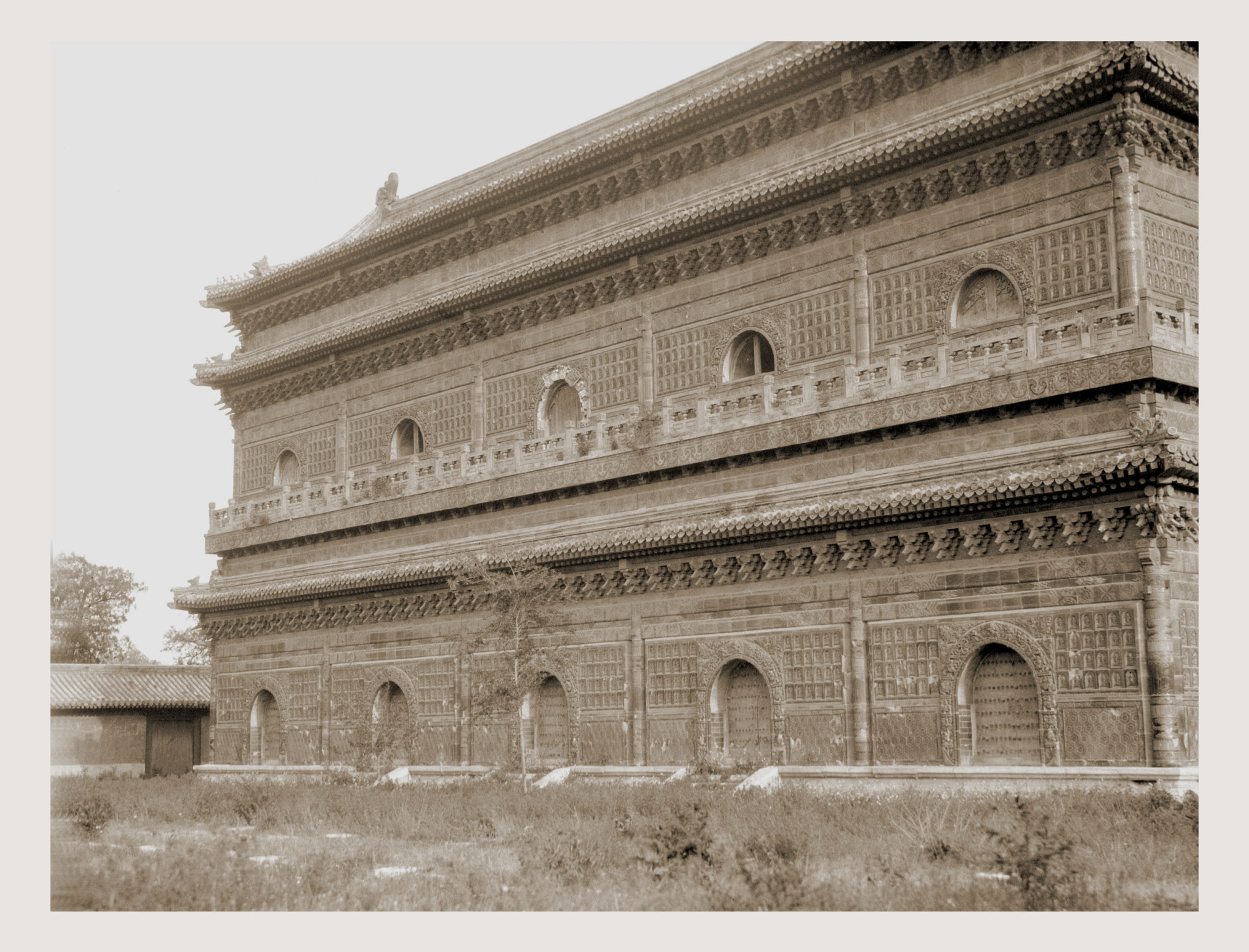 1930年代北京北海公园老照片