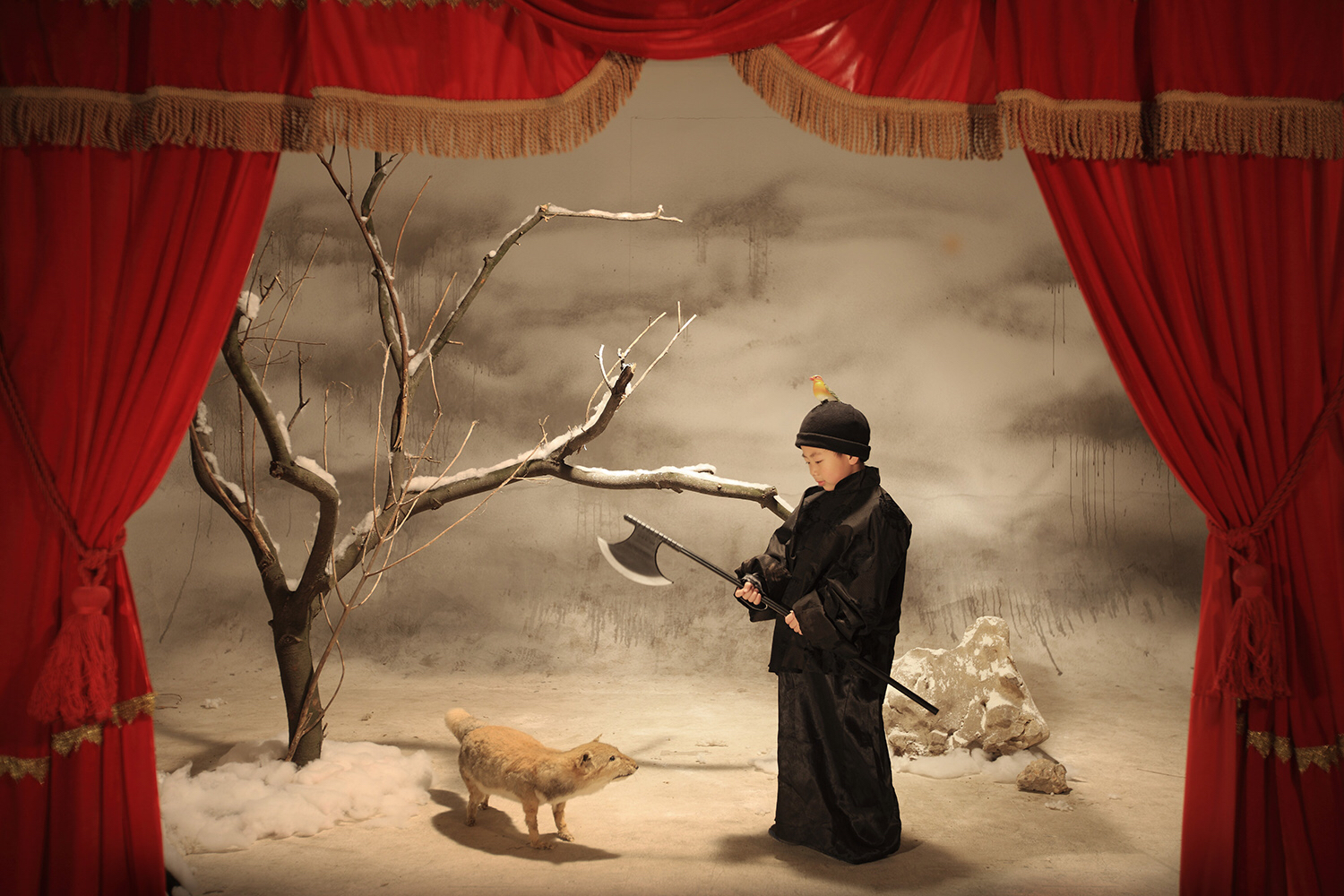 马良作品:移动照相馆