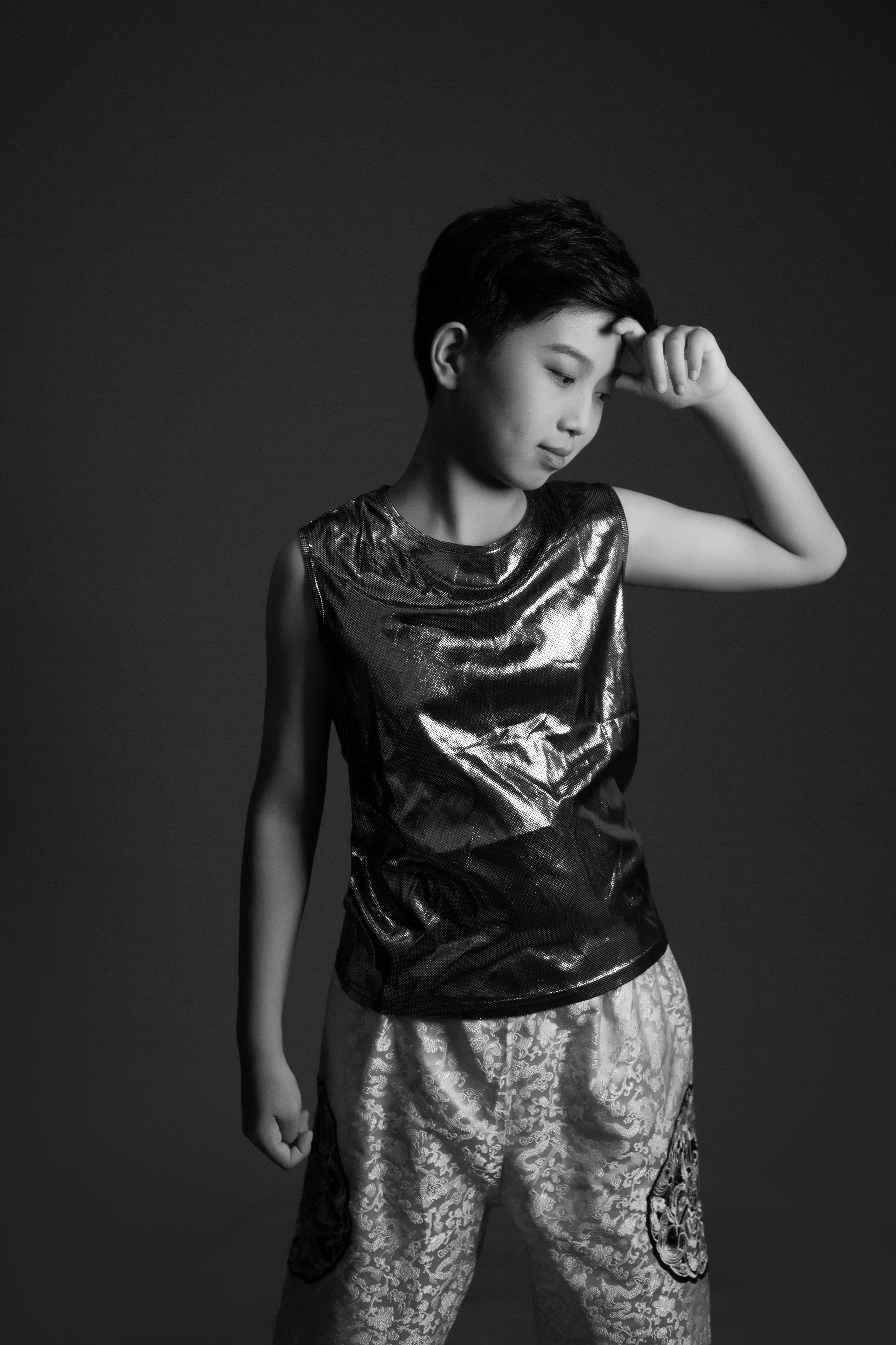 搏语童音少儿声乐小童星李禹辰近照小帅哥曝光