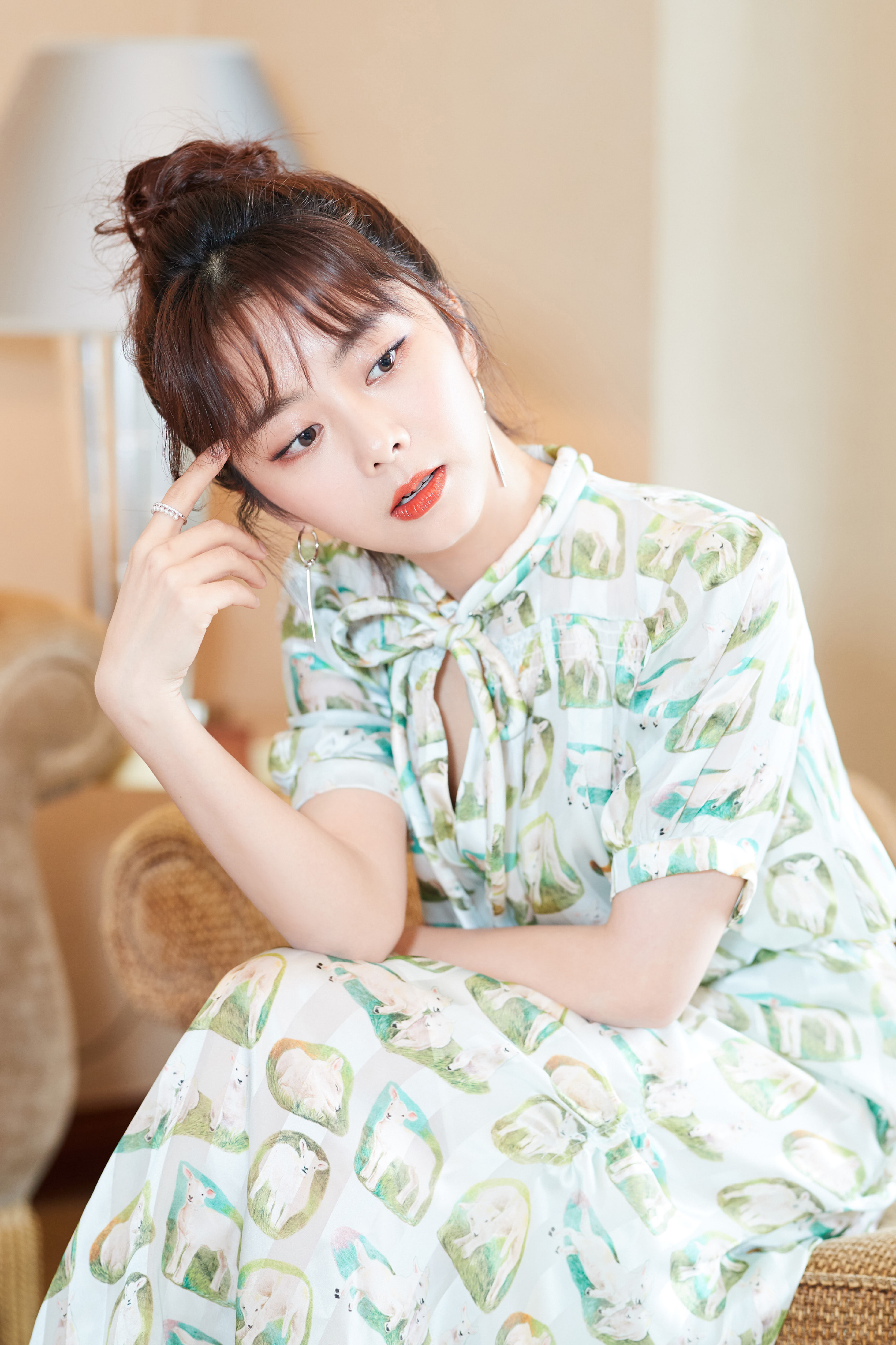 谭松韵素雅清新甜美