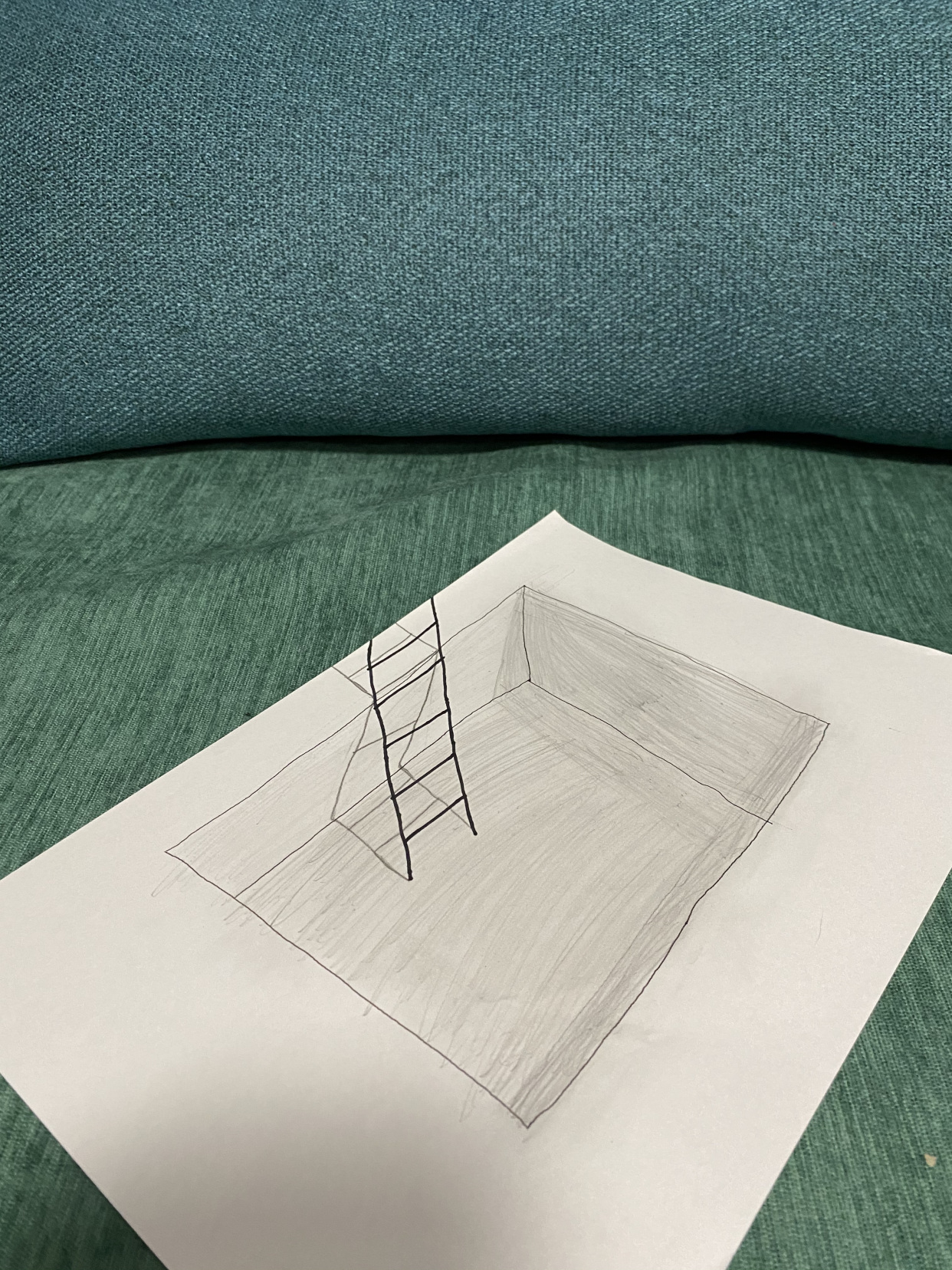 贝利亚奥特曼与素描立体画