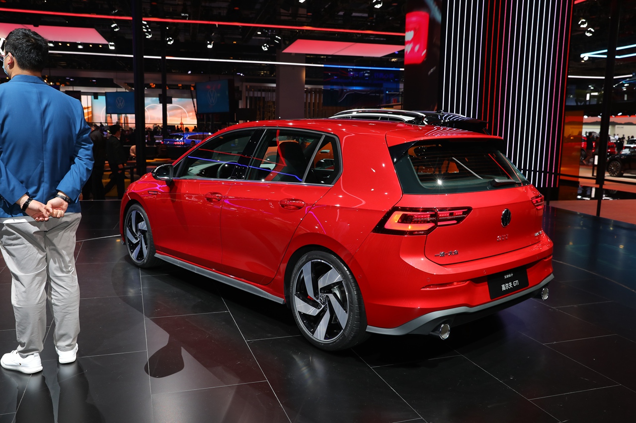 2021上海车展实拍:高尔夫gti