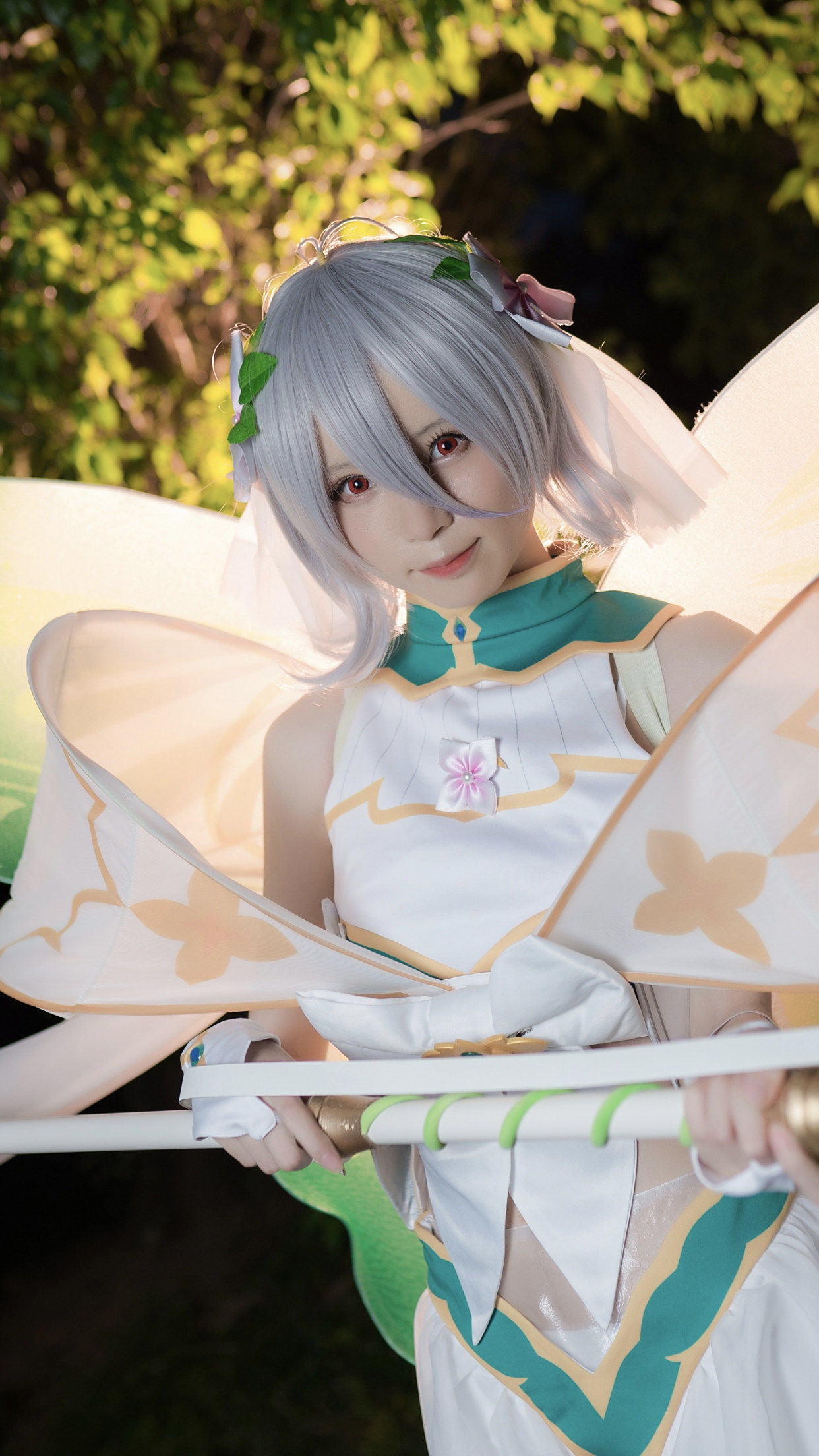 可可萝月光蝶cos