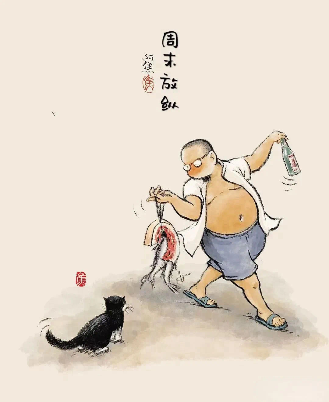 夏天的美好|姑苏阿焦小漫画