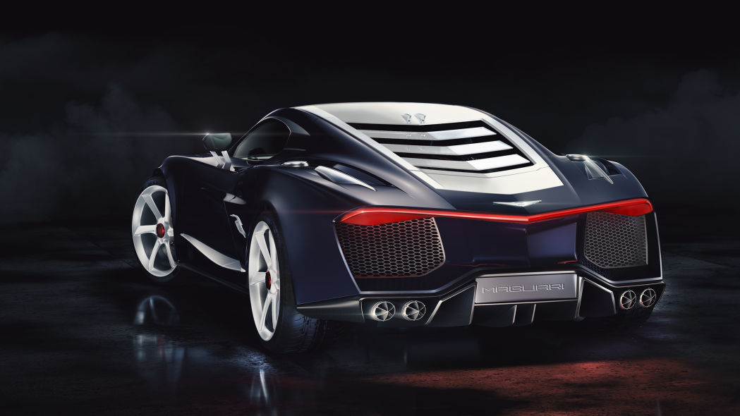 输出高达1070马力,maguari hs1 gtc超跑采用兰博基尼huracan动力