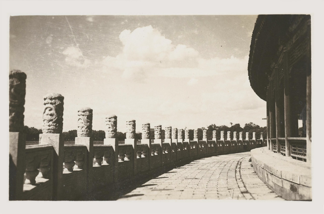 1930年代北京北海公园老照片