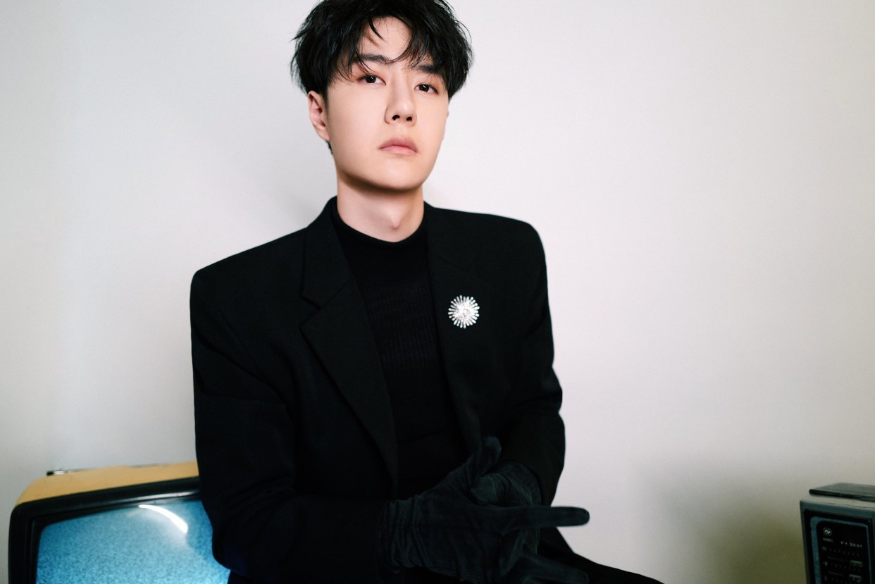 王一博 微博之夜帅到我了