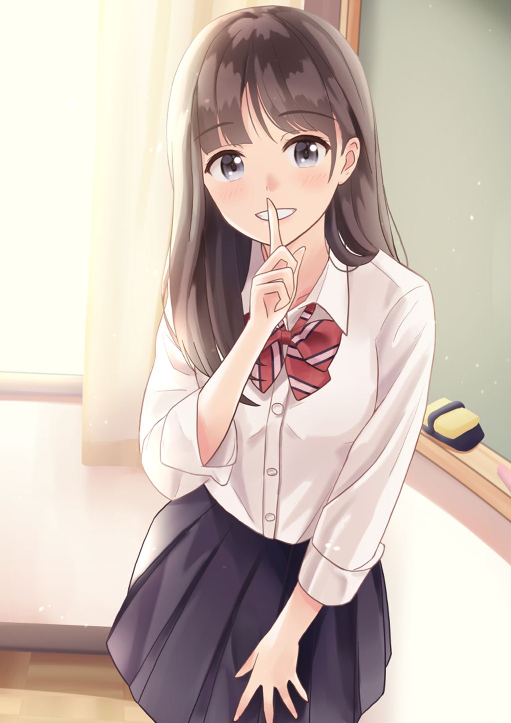 p站二次元校园女友系列精美插画图集!冶容多姿鬓,芳香已盈路