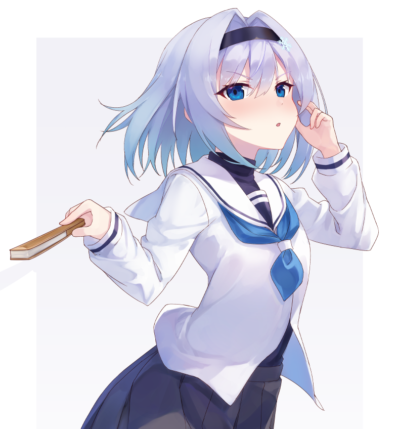 精选日本轻小说《龙王的工作》里(空银子)的手绘插画壁纸作品