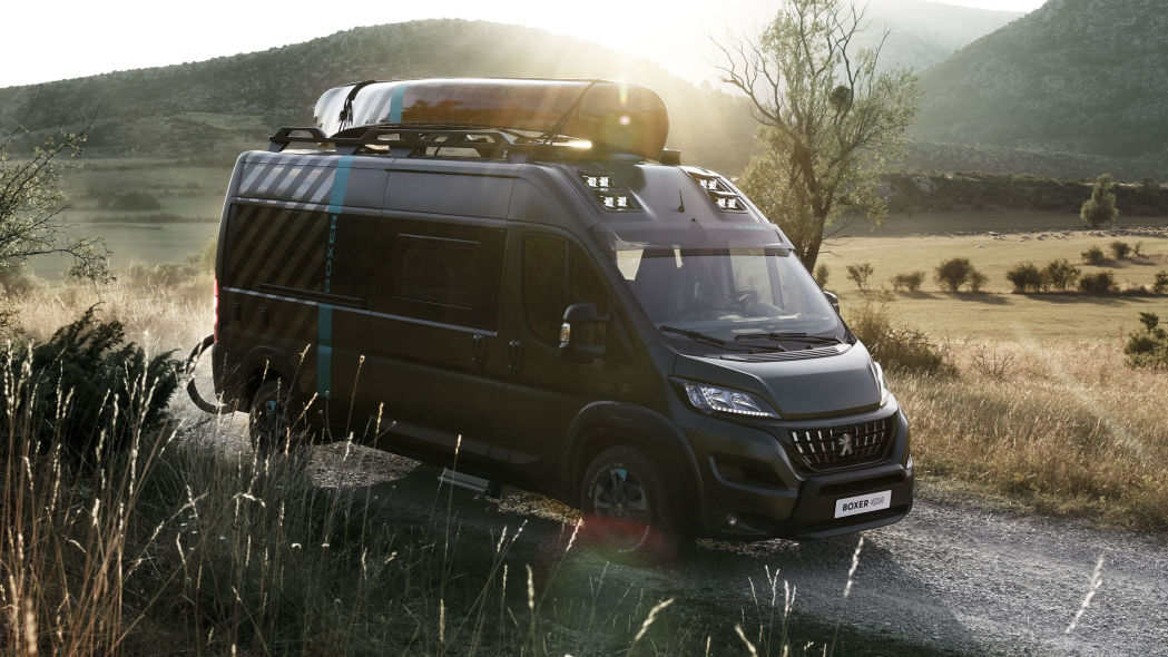 标致发布boxer 4×4,一台能开去越野的房车