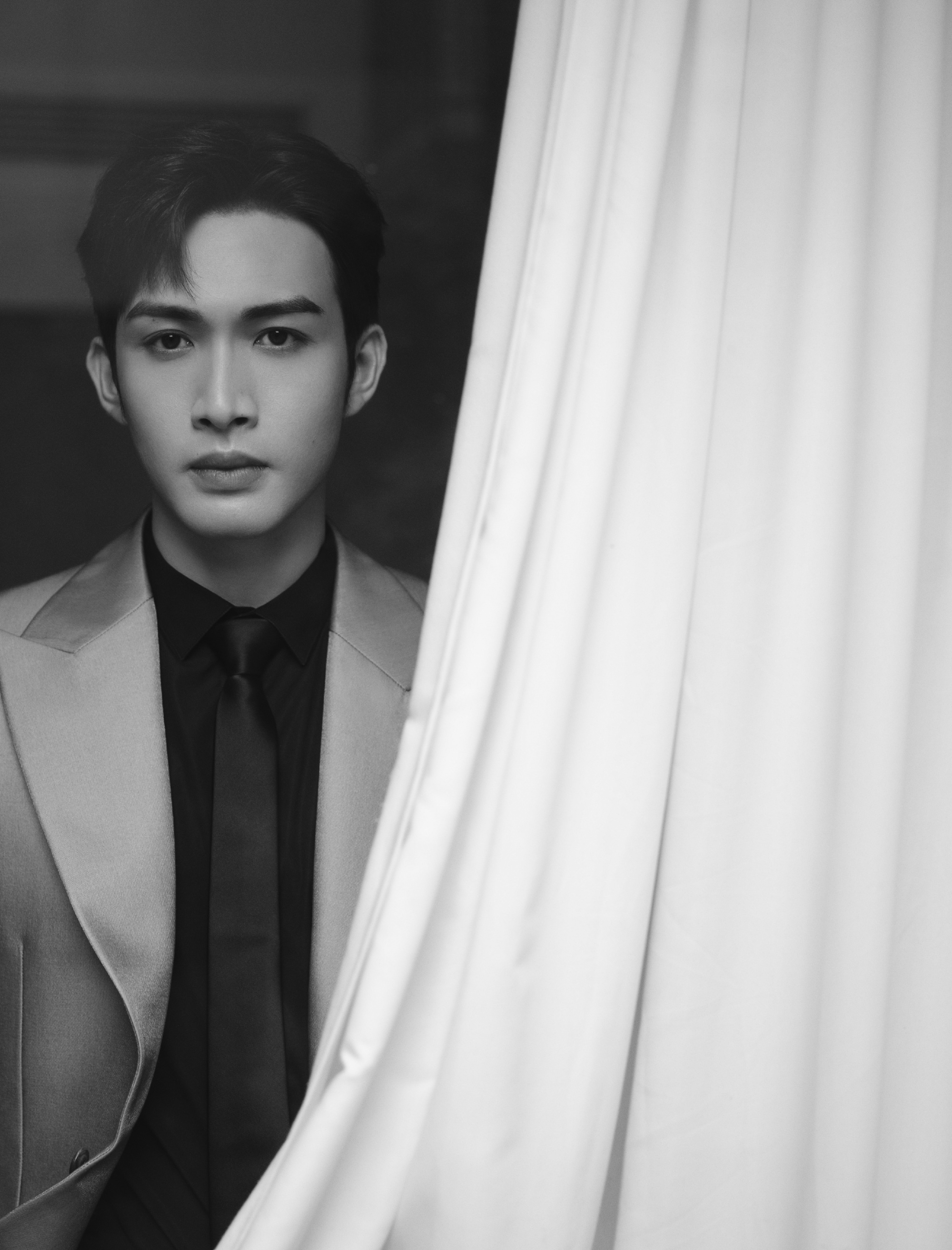 张彬彬西装造型,高颜值浓颜系大帅哥