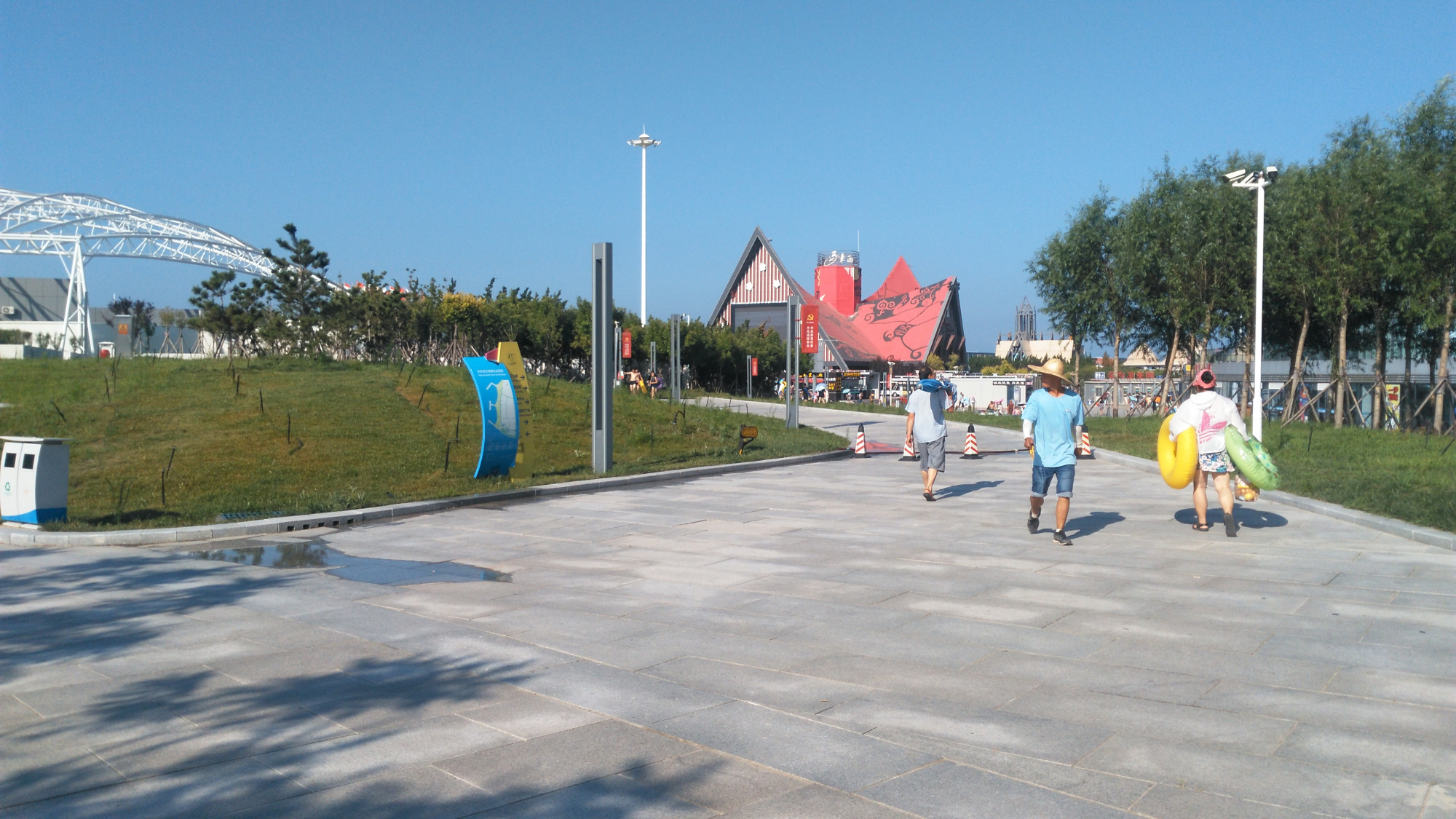 山东潍坊市滨海海洋公园实拍,带你们去看看啦