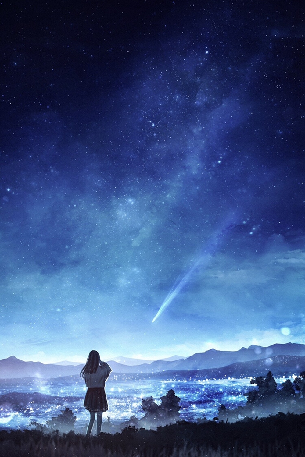 二次元系列"人与景色"主题图集!有你在的地方,才是最美的风景