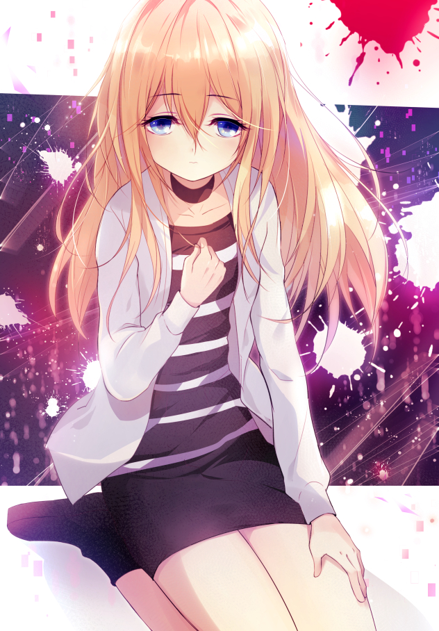 《杀戮的天使》瑞吉儿的插画壁纸虽画得好,你觉得这个女孩可怜吗