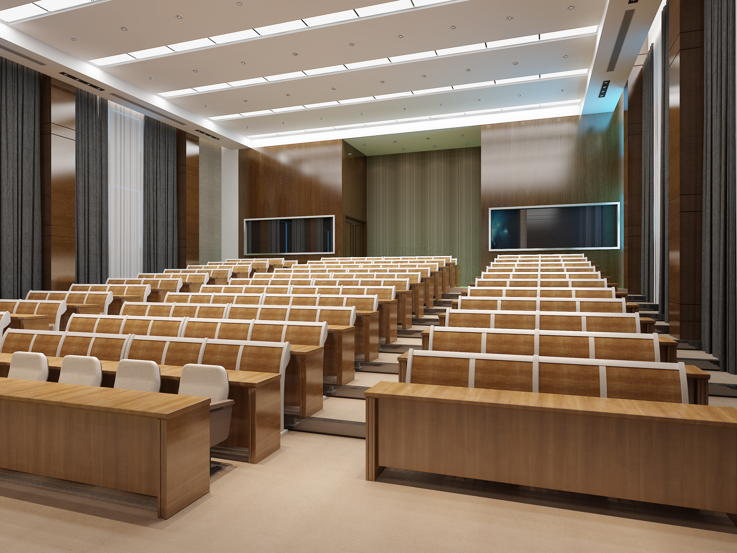 合肥学校装修案例效果图分享