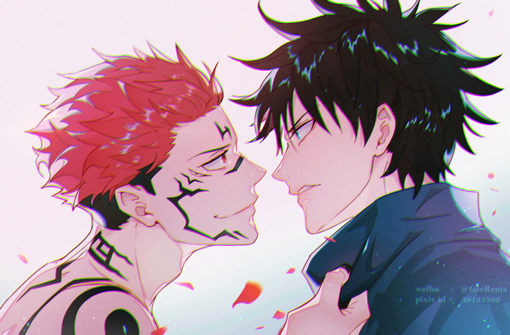 动漫壁纸头像|「咒术回战」找遍整个p站的超清帅气五条悟,惠,宿傩